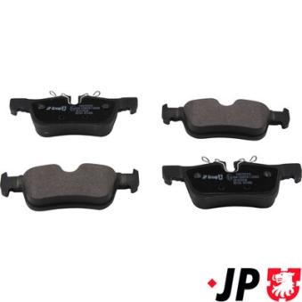 Jeu de 4 plaquettes de frein arrière JP GROUP OEM 34216859917 Jeu de 4 plaquettes de frein arrière JP GROUP OEM 34216859917