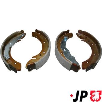 Jeu de 4 plaquettes de frein arrière JP GROUP OEM 34211160504