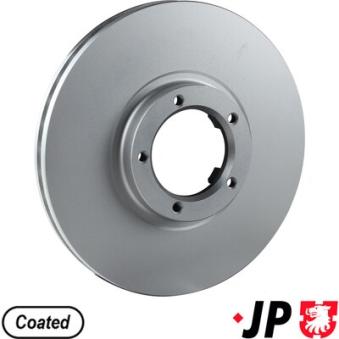 Jeu de 2 disques de frein avant JP GROUP OEM 5029815