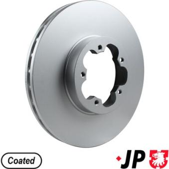 Jeu de 2 disques de frein avant JP GROUP OEM 1503287 Jeu de 2 disques de frein avant JP GROUP OEM 1503287