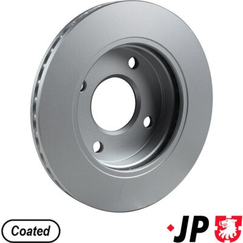 Jeu de 2 disques de frein avant JP GROUP 1563104500 - Visuel 1