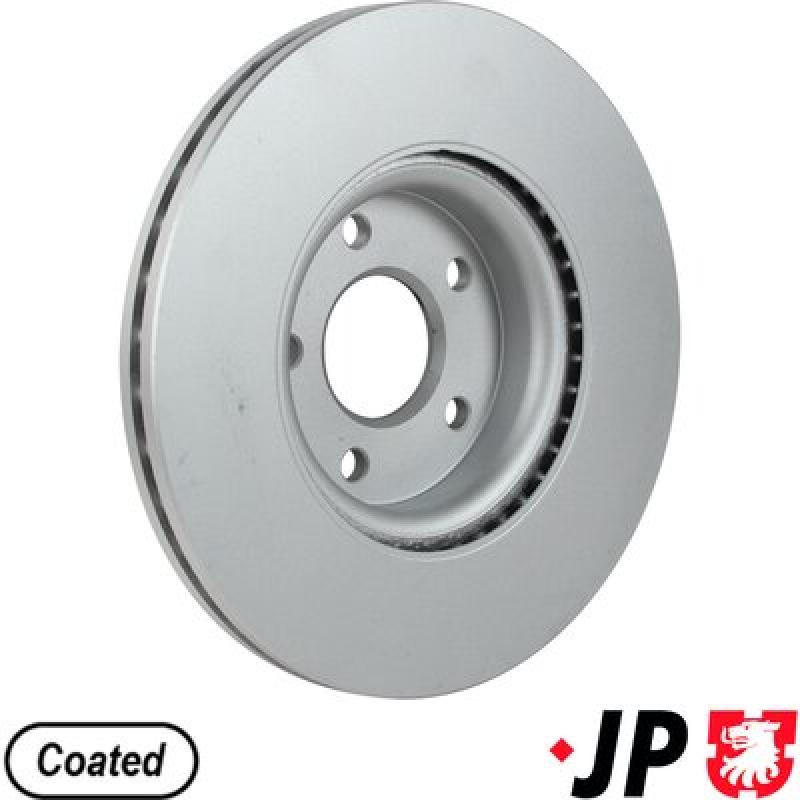 Jeu de 2 disques de frein avant JP GROUP 1563104600 - Visuel 1