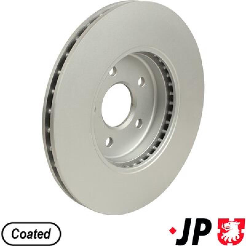 Jeu de 2 disques de frein avant JP GROUP 1563105000 - Visuel 1