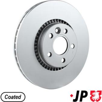 Jeu de 2 disques de frein avant JP GROUP OEM 31400764