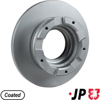 Jeu de 2 disques de frein arrière JP GROUP OEM 2256895