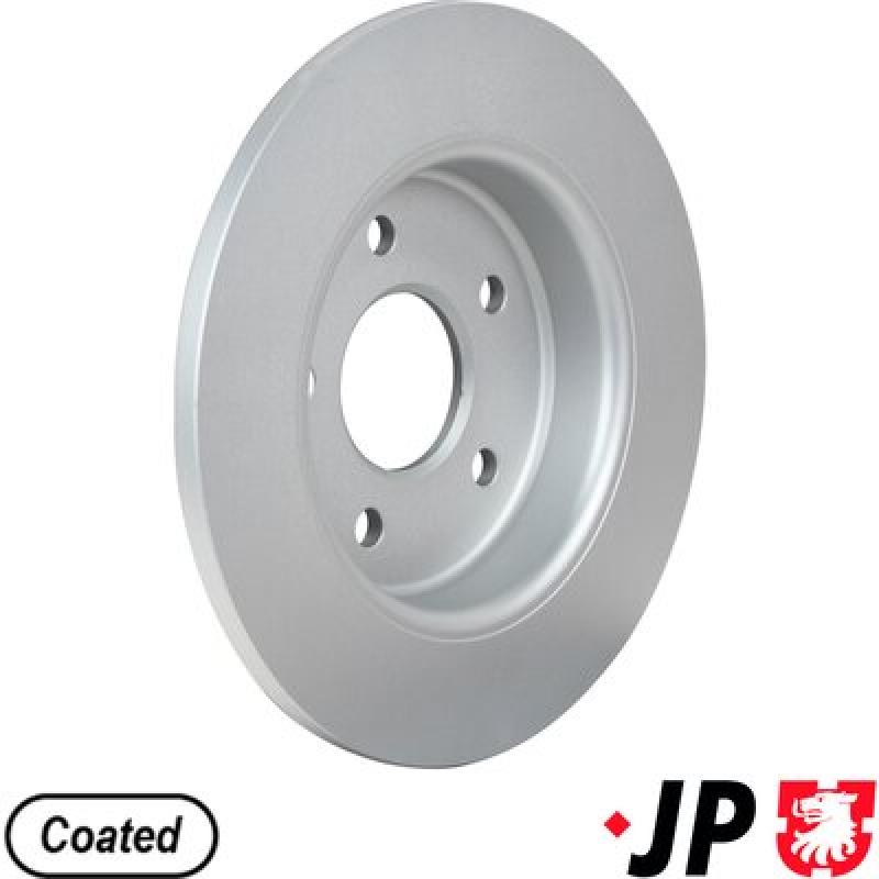 Jeu de 2 disques de frein arrière JP GROUP 1563201700 - Visuel 1