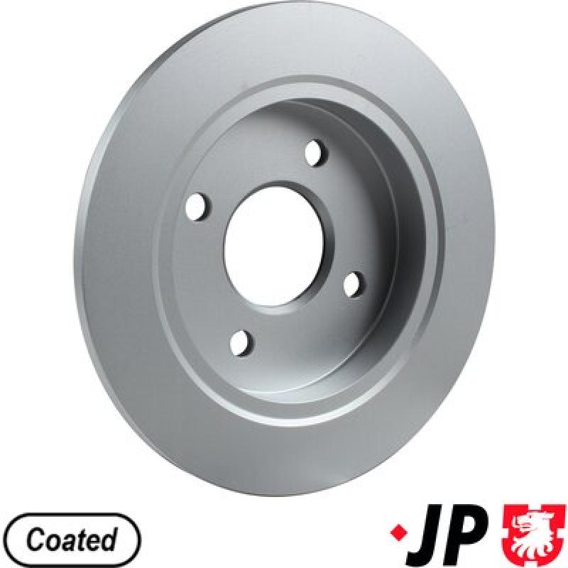 Jeu de 2 disques de frein arrière JP GROUP 1563202100 - Visuel 1