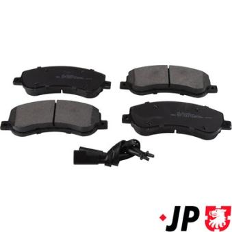 Jeu de 4 plaquettes de frein avant JP GROUP OEM 1721087