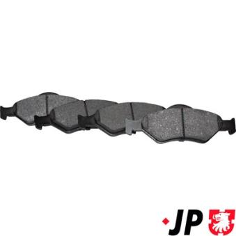 Jeu de 4 plaquettes de frein avant JP GROUP OEM 1E123323Z