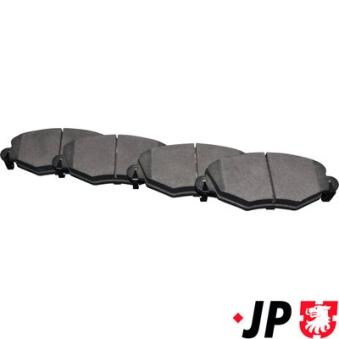 Jeu de 4 plaquettes de frein avant JP GROUP OEM 1250688