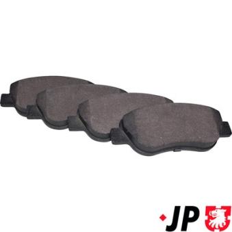 Jeu de 4 plaquettes de frein avant JP GROUP OEM 9S512K021A