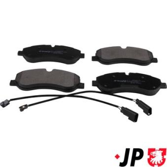 Jeu de 4 plaquettes de frein avant JP GROUP OEM 2005987