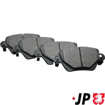 Jeu de 4 plaquettes de frein arrière JP GROUP OEM 1S712M008AD