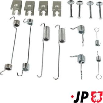 Kit d'accessoires, mâchoire de frein JP GROUP OEM 6530751