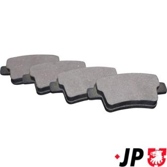 Jeu de 4 plaquettes de frein arrière JP GROUP OEM 425432