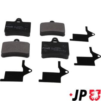 Jeu de 4 plaquettes de frein arrière JP GROUP OEM 172591