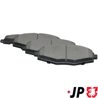 Jeu de 4 plaquettes de frein avant JP GROUP OEM 96273708