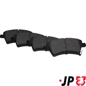 Jeu de 4 plaquettes de frein avant JP GROUP OEM 71750033