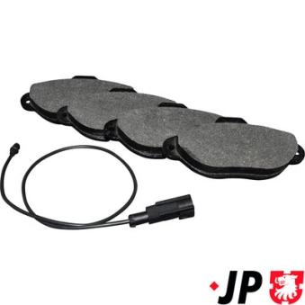Jeu de 4 plaquettes de frein avant JP GROUP OEM 5892736