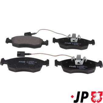 Jeu de 4 plaquettes de frein avant JP GROUP OEM 77366270