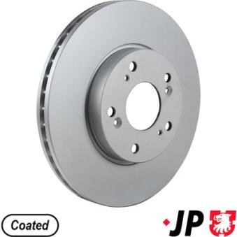 Jeu de 2 disques de frein avant JP GROUP OEM 45251SEAE00