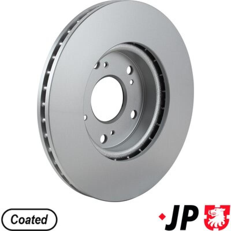 Jeu de 2 disques de frein avant JP GROUP 3463101000 - Visuel 1