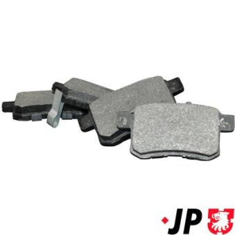 Jeu de 4 plaquettes de frein arrière JP GROUP OEM 43022TA0A70