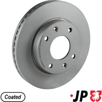 Jeu de 2 disques de frein avant JP GROUP OEM 5171217000