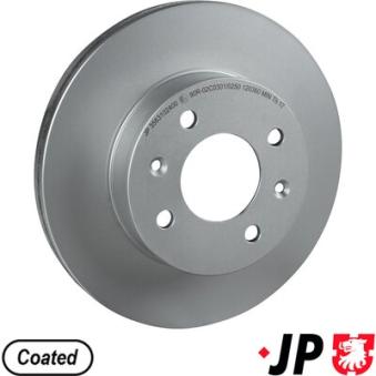 Jeu de 2 disques de frein avant JP GROUP OEM 5171225061