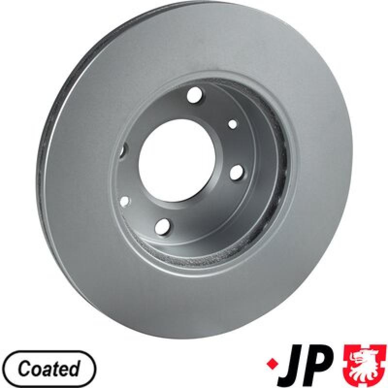 Jeu de 2 disques de frein avant JP GROUP 3563102400 - Visuel 1