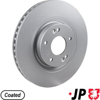 Jeu de 2 disques de frein avant JP GROUP OEM 517122T100