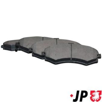 Jeu de 4 plaquettes de frein avant JP GROUP OEM 581012DA60
