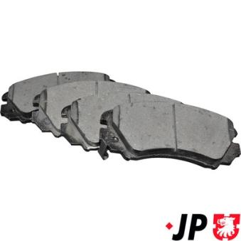 Jeu de 4 plaquettes de frein avant JP GROUP OEM 581013CA80