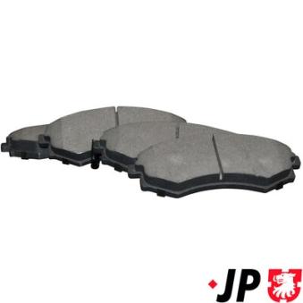 Jeu de 4 plaquettes de frein avant JP GROUP OEM 4106076E91