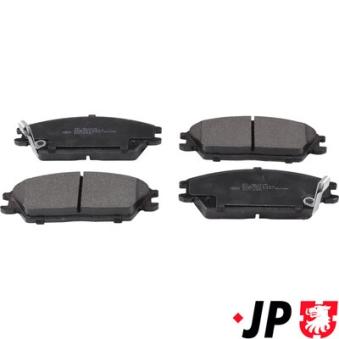Jeu de 4 plaquettes de frein avant JP GROUP OEM 5820228A00