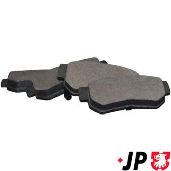 Jeu de 4 plaquettes de frein arrière JP GROUP OEM 583023KA40