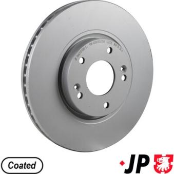 Jeu de 2 disques de frein avant JP GROUP OEM 51712M0500