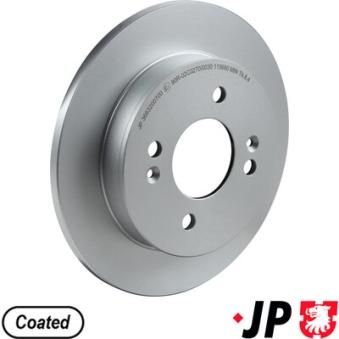 Jeu de 2 disques de frein arrière JP GROUP OEM 584110X500