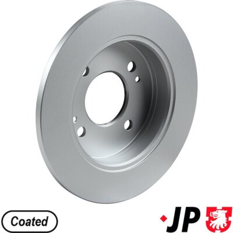 Jeu de 2 disques de frein arrière JP GROUP 3663200700 - Visuel 1