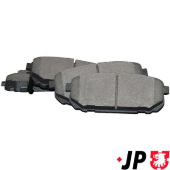 Jeu de 4 plaquettes de frein arrière JP GROUP OEM 583023EE00