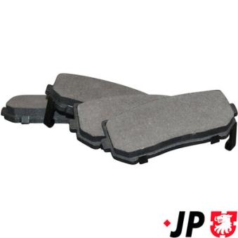 Jeu de 4 plaquettes de frein arrière JP GROUP OEM 0K9A02628Z