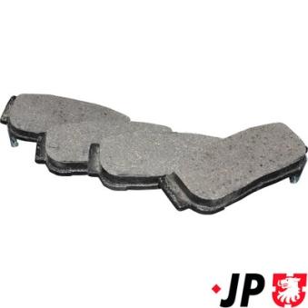 Jeu de 4 plaquettes de frein arrière JP GROUP OEM 4841321A10