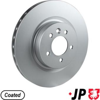 Jeu de 2 disques de frein avant JP GROUP OEM sdb000621