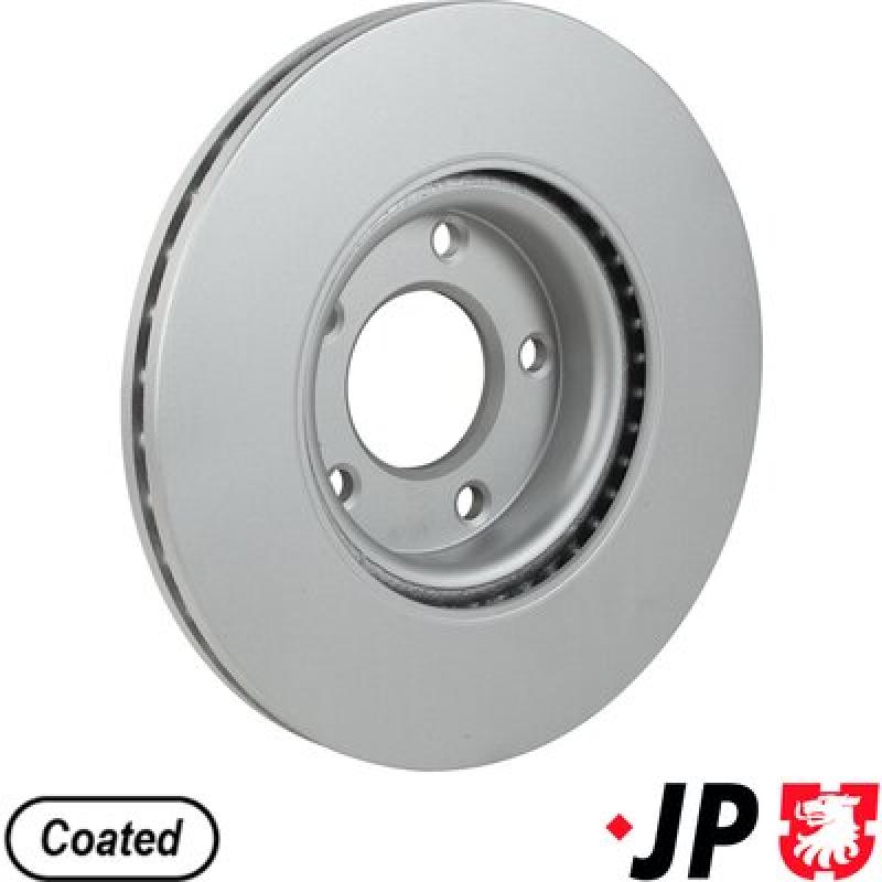 Jeu de 2 disques de frein avant JP GROUP 3863100800 - Visuel 1