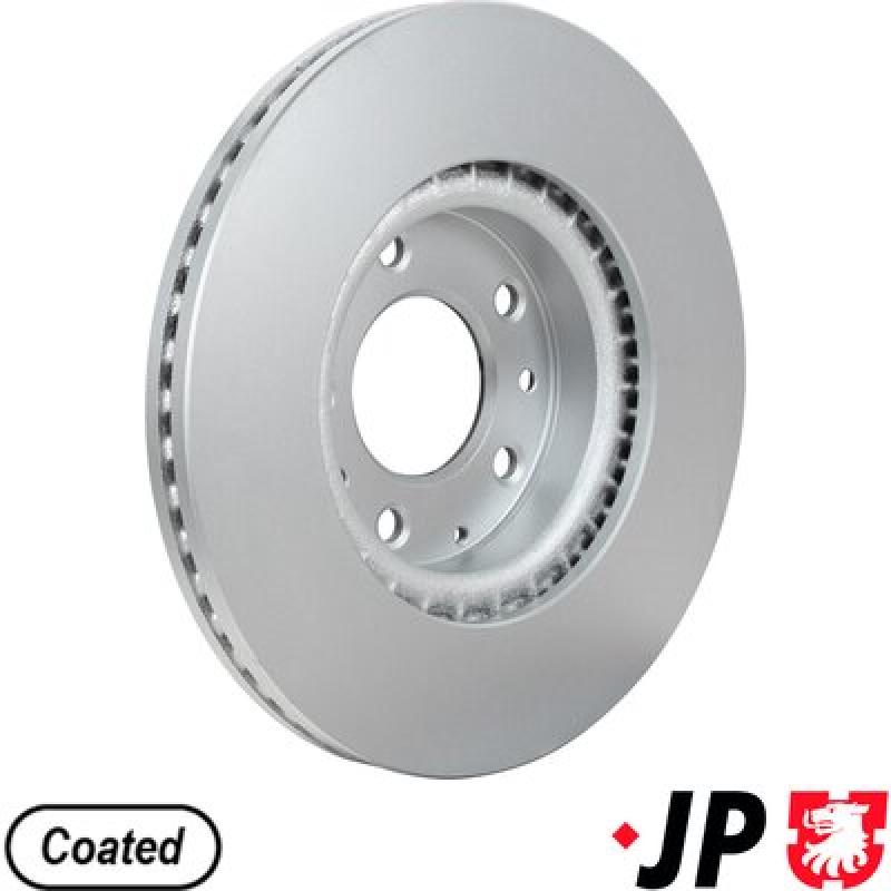 Jeu de 2 disques de frein avant JP GROUP 3863101000 - Visuel 1