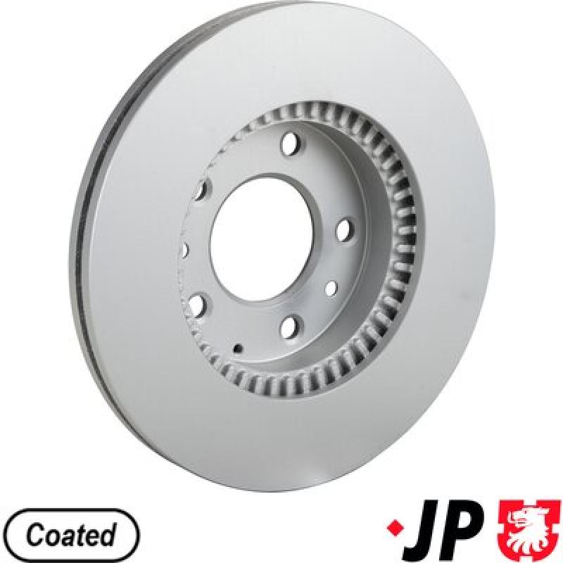 Jeu de 2 disques de frein avant JP GROUP 3863101500 - Visuel 1