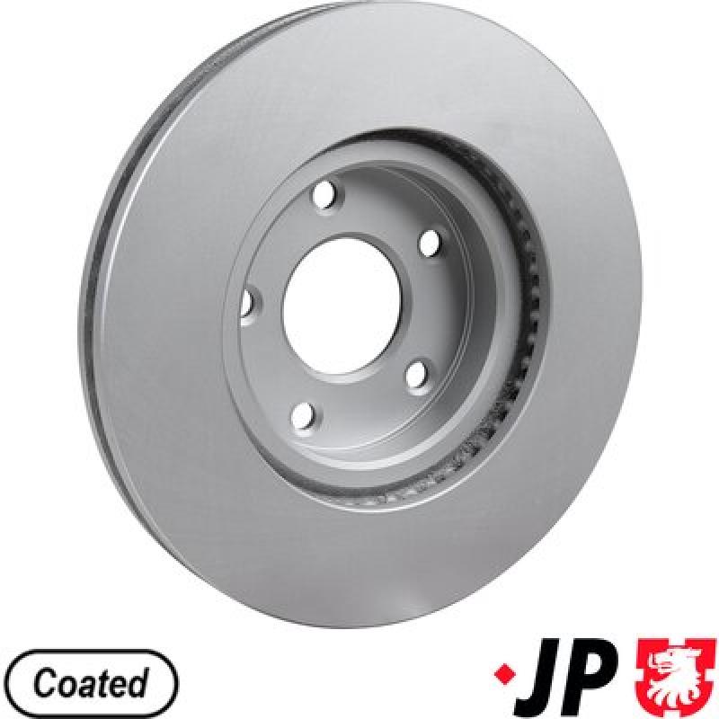 Jeu de 2 disques de frein avant JP GROUP 3863102200 - Visuel 1