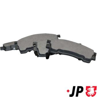 Jeu de 4 plaquettes de frein avant JP GROUP OEM 3401278 Jeu de 4 plaquettes de frein avant JP GROUP OEM 3401278
