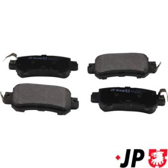 Jeu de 4 plaquettes de frein arrière JP GROUP OEM K0Y12648ZA