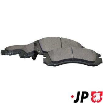 Jeu de 4 plaquettes de frein avant JP GROUP 3963600710